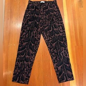 Babaton atelier animal print pants